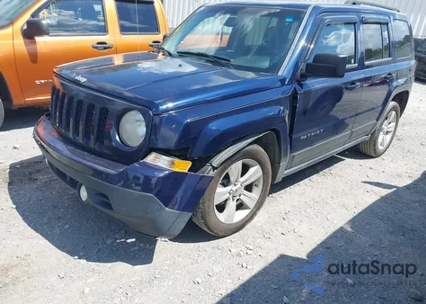 2014 Jeep Patriot Latitude z USA, uszkodzony, nr VIN 1C4NJPFB8ED765025